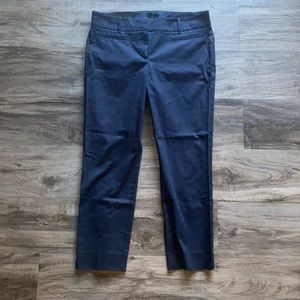 Ann Taylor Devin Cropped Leg Pant Navy Size 6